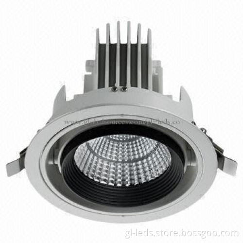 4-inch 15W Commercial Lighting Rotatable LED Downlight